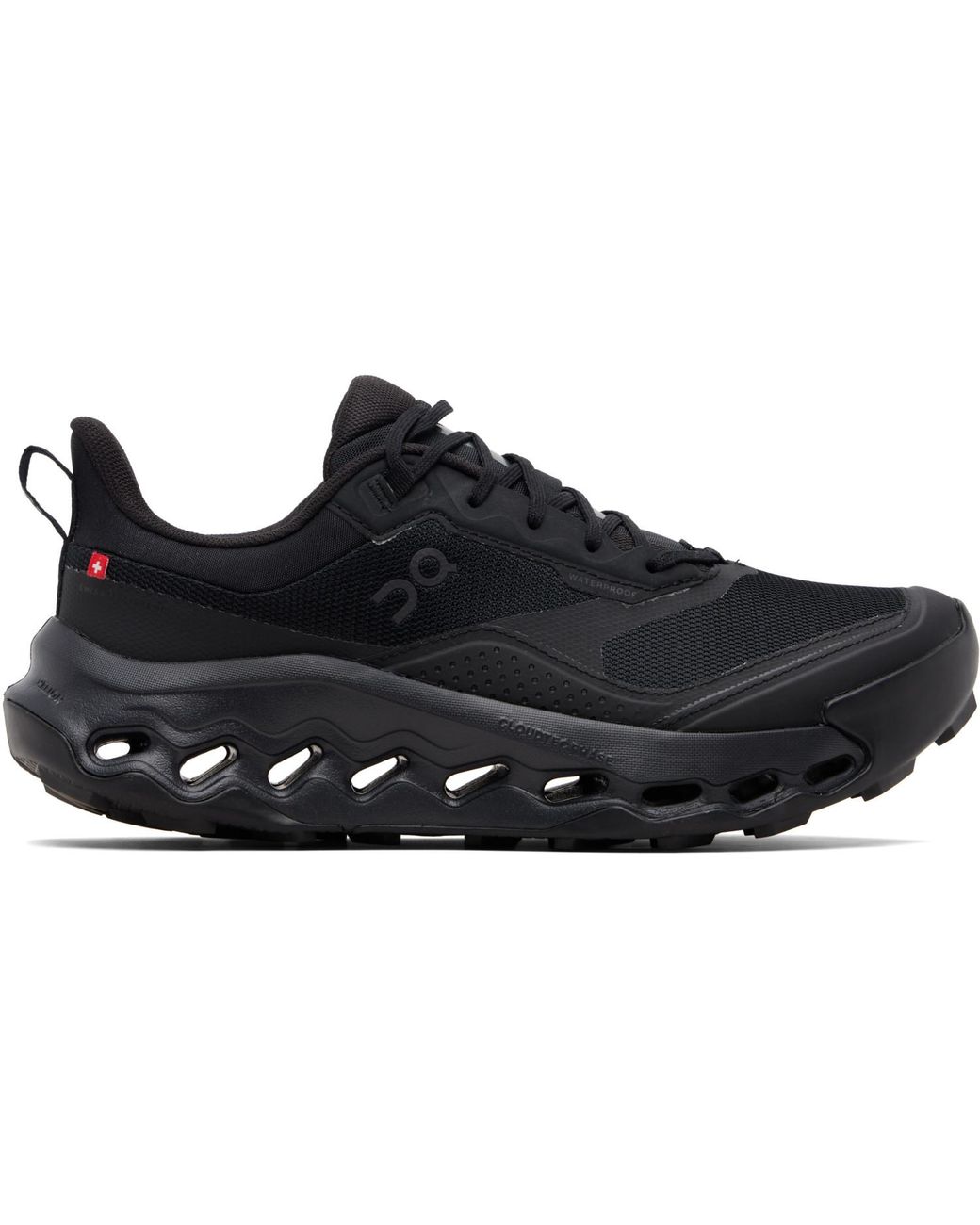 On Shoes Black Cloudhoriz 2 Waterproof Sneakers for men