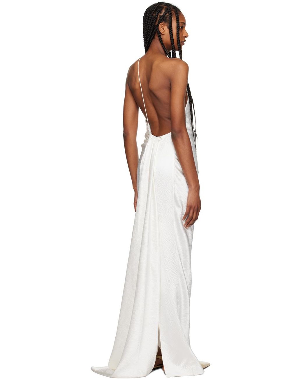 TOVE ホワイト Caroline マキシドレス ブラック | Lyst TOVE ホワイト Caroline マキシドレス ブラック | Lyst