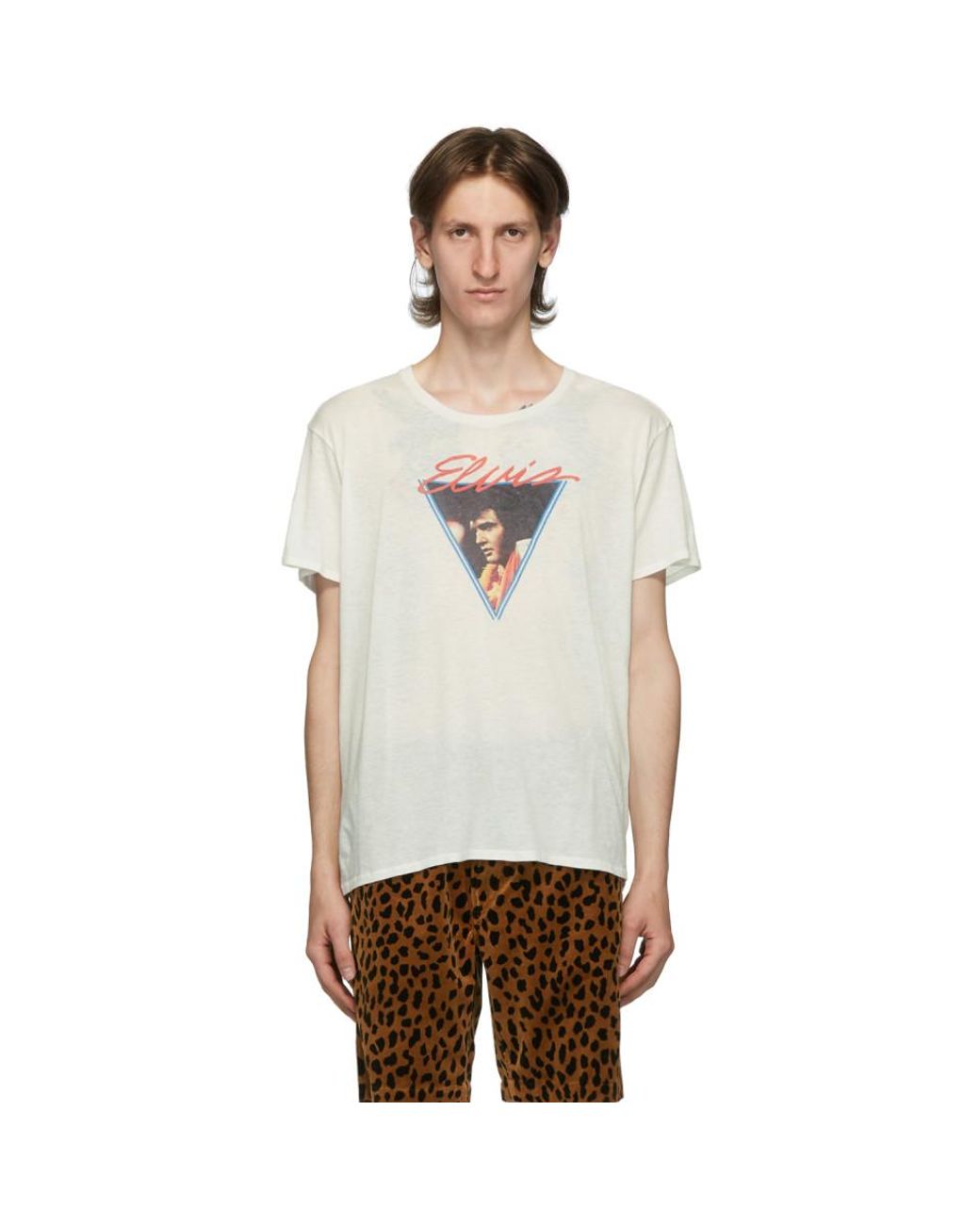 R13 Off white Vegas Elvis Boy T shirt for Men Lyst