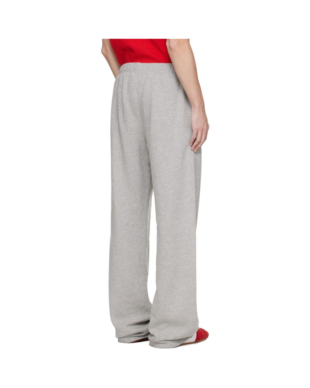 Les Tien White Heavyweight Puddle Sweatpants for men