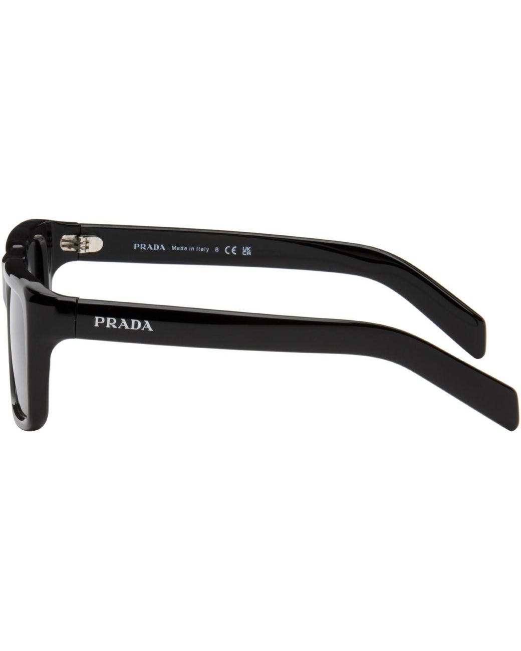 Prada Gray Square Sunglasses