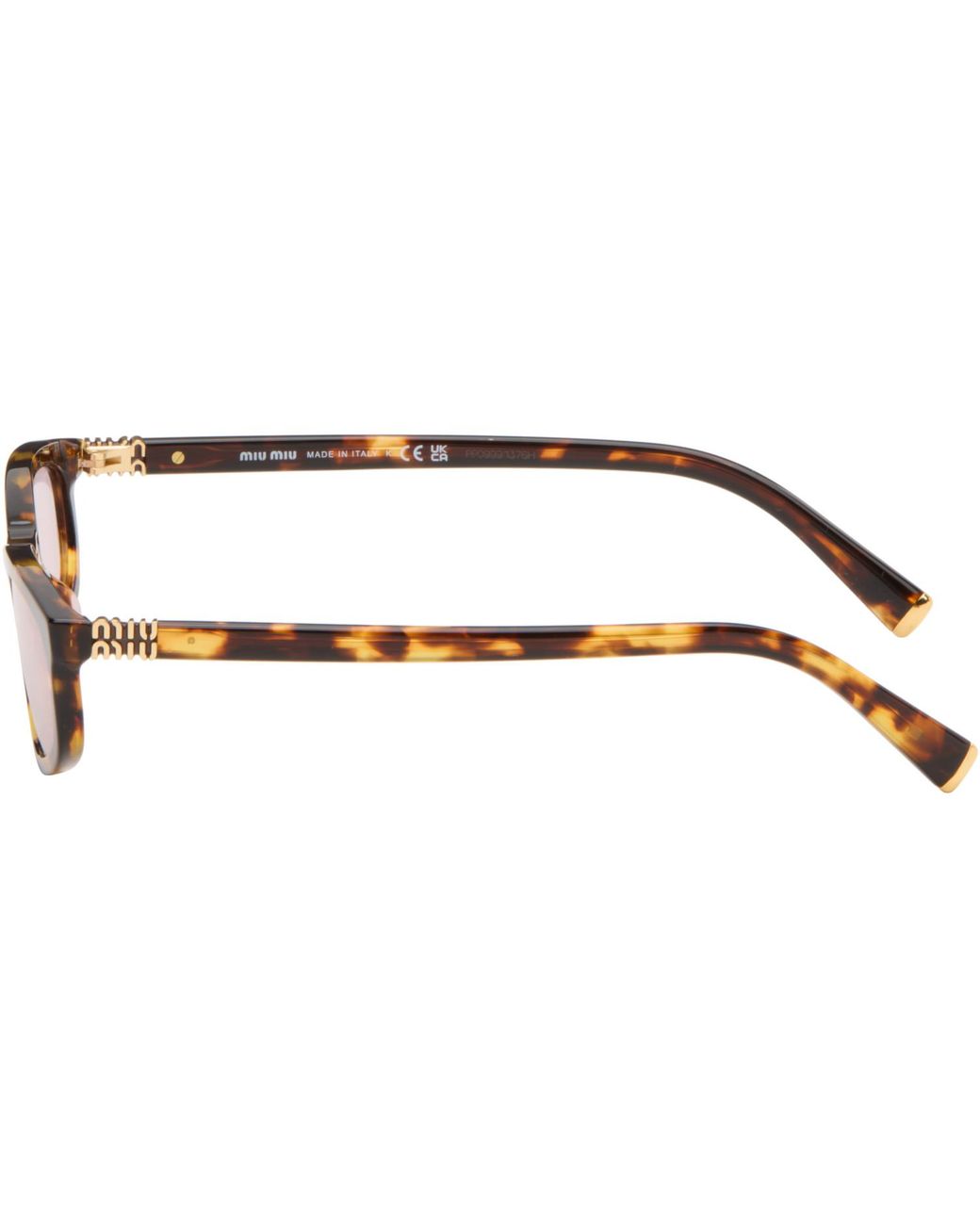 Miu Miu Brown 'Miu Regard' Sunglasses