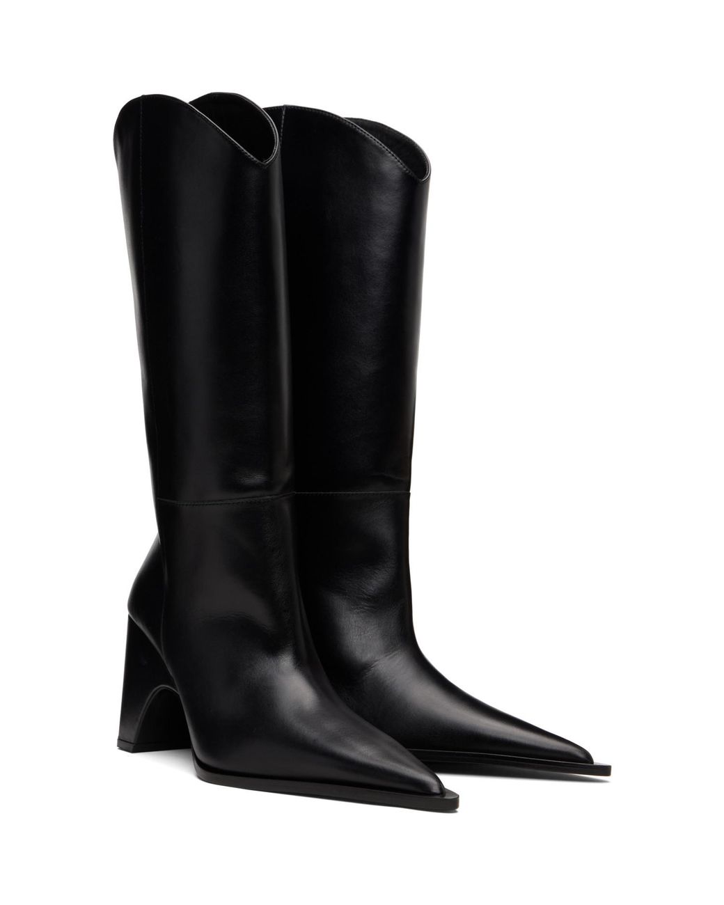 Coperni Black Cowboy Bridge Boots