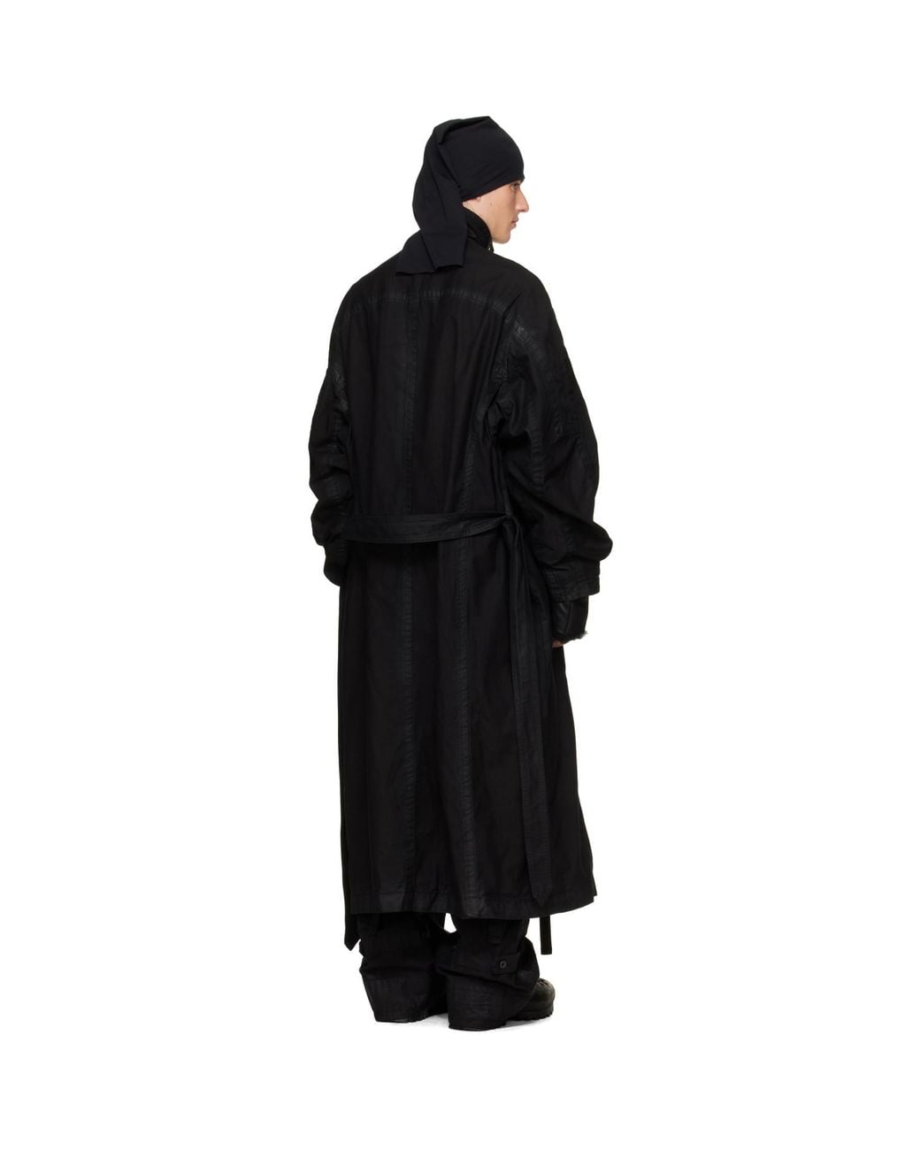 Julius Black Deckard Over Coat for men
