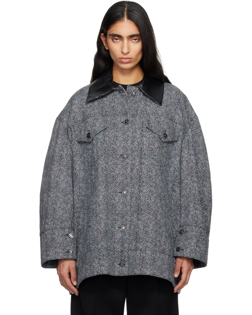 Givenchy Gray Utility Jacket