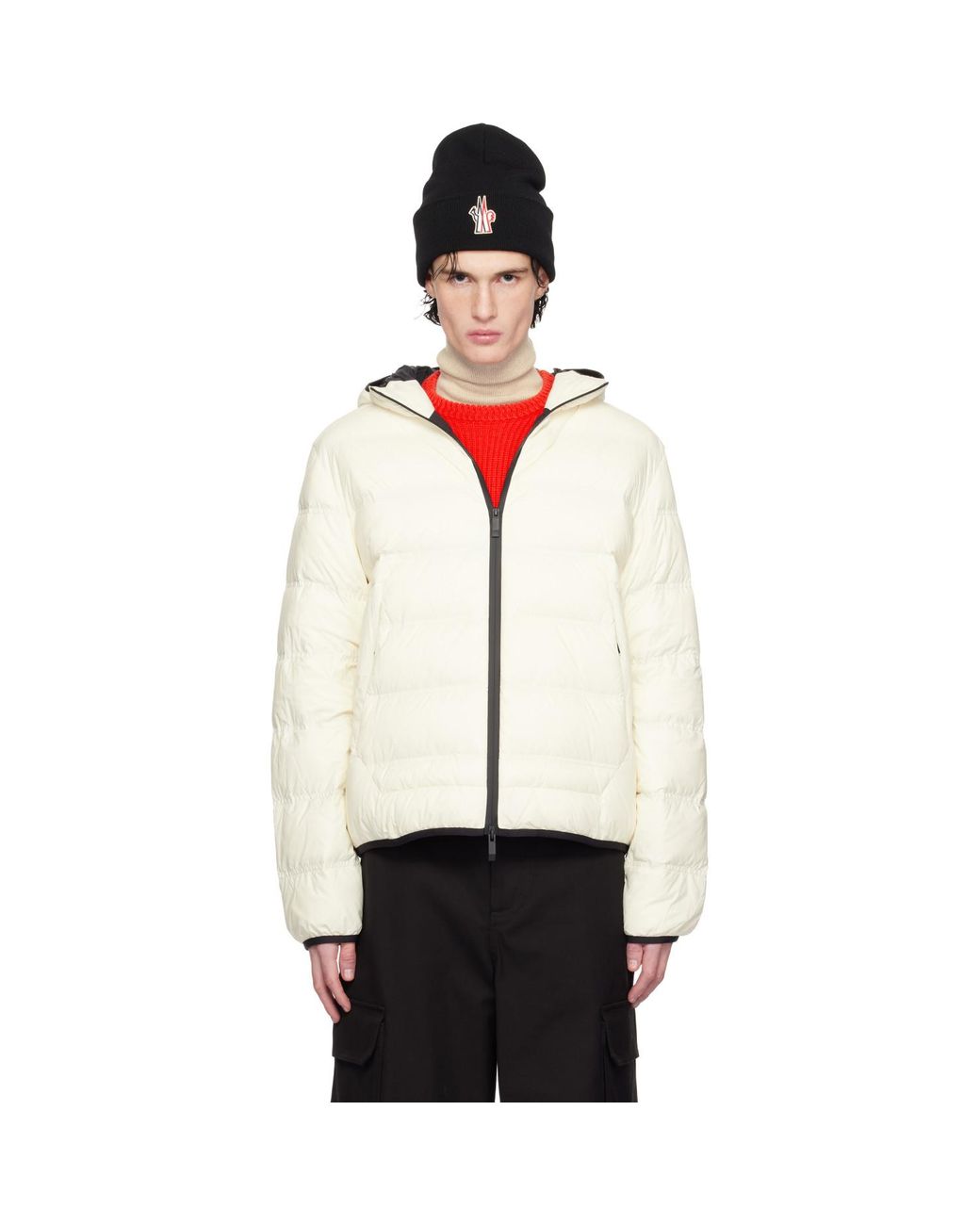 Moncler Black Off- Gardy Down Jacket for men