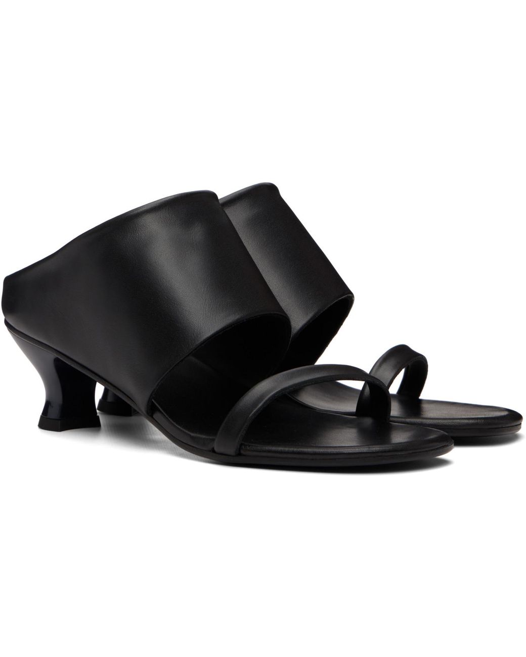 Paloma Wool Black Roberta Heeled Sandals