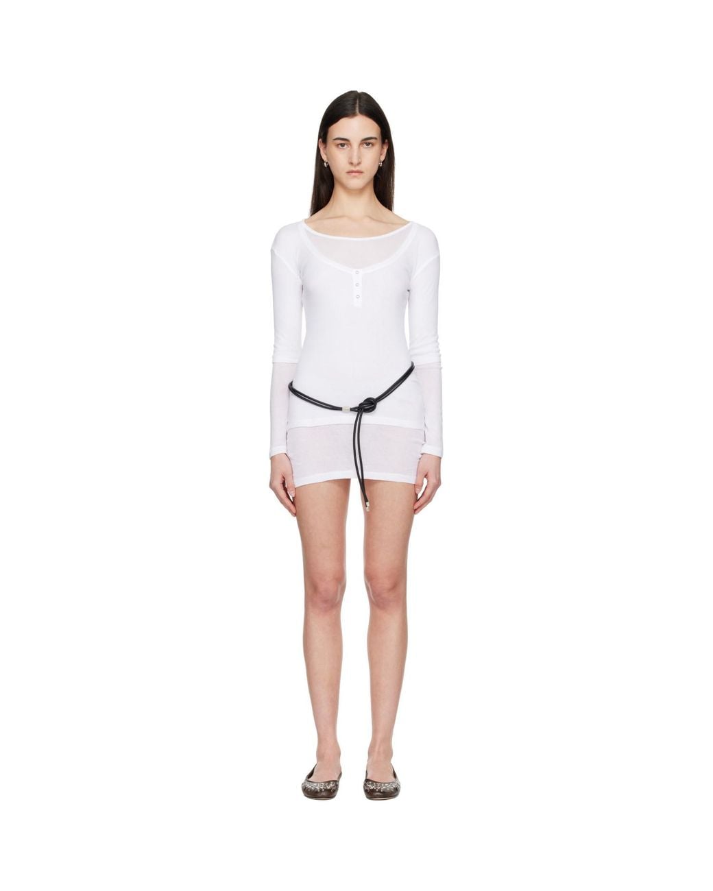 GIMAGUAS Black Gemma Minidress
