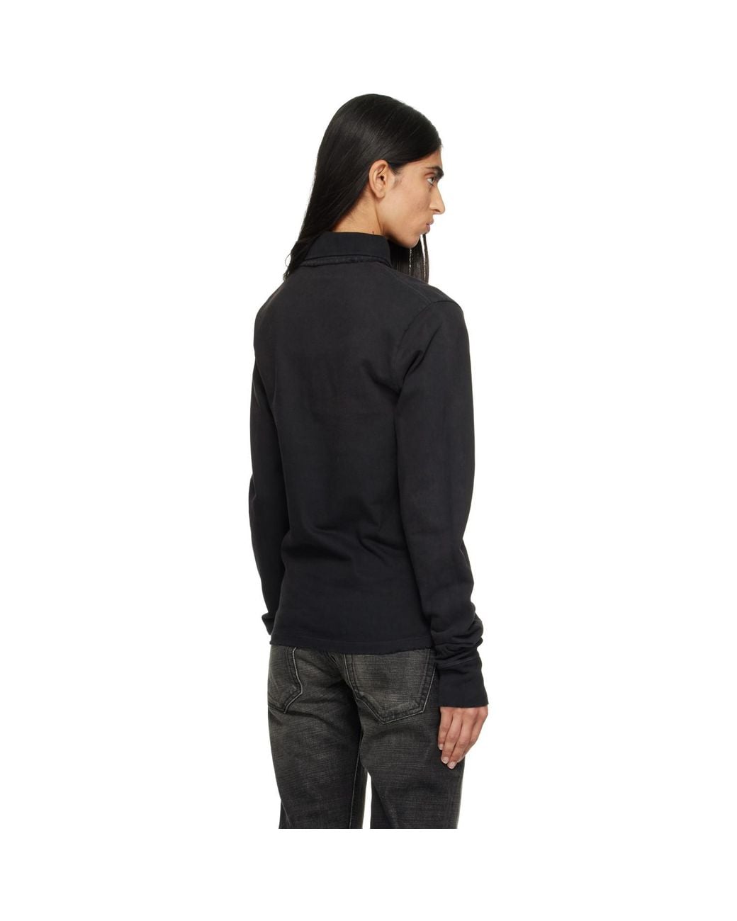 Raimundo Langlois Black Ssense Exclusive Rugby Polo
