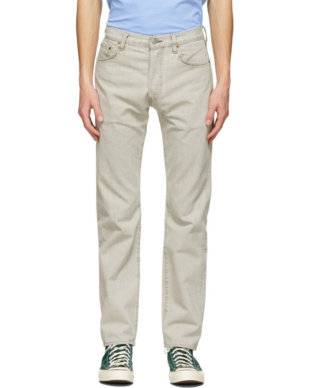 Levi's Denim Grey Vintage 84 401 Jeans 