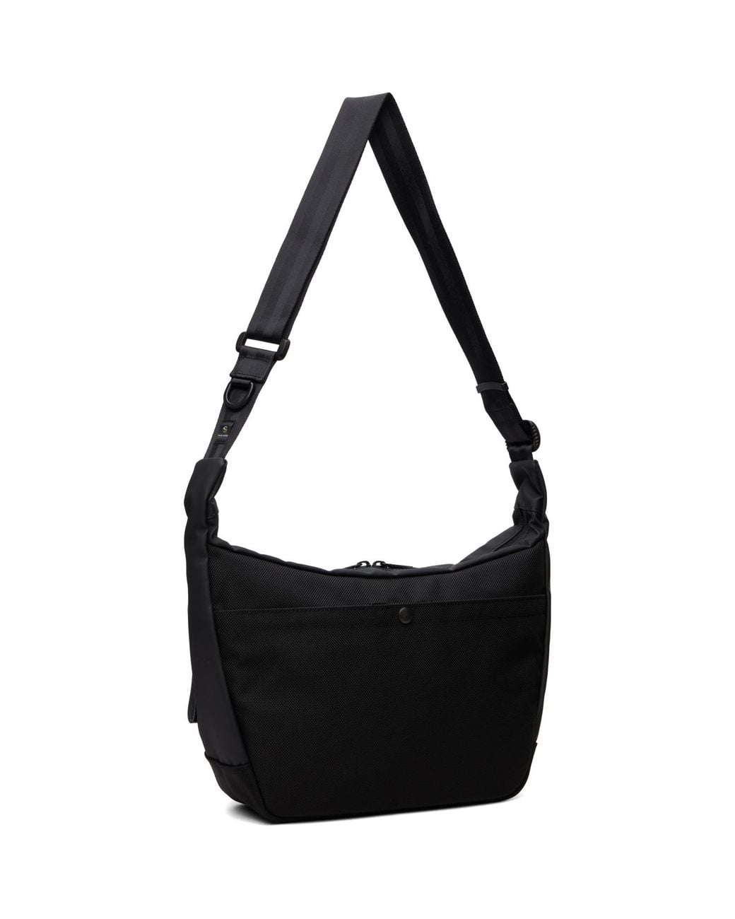 Master Piece Black Slick Shoulder Bag for men