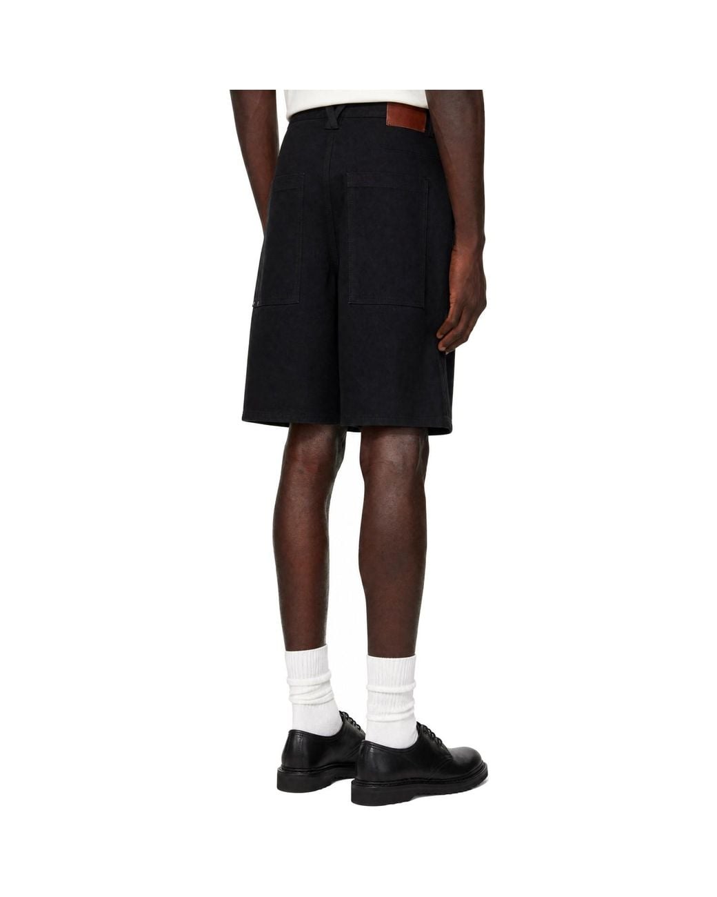 Entire studios Black Field Shorts for men