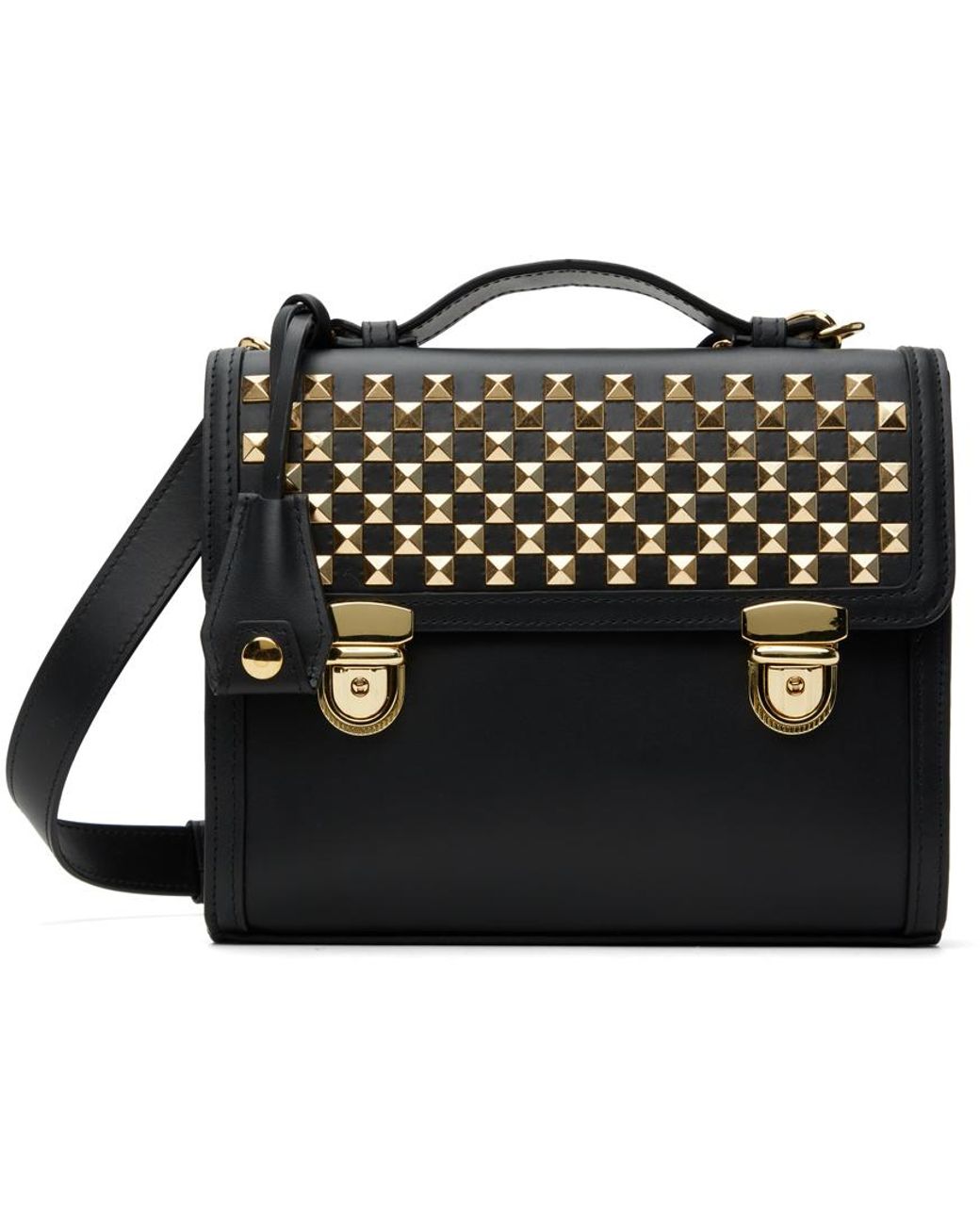 Ernest W. Baker Studded School Bag in Black for Men Lyst UK