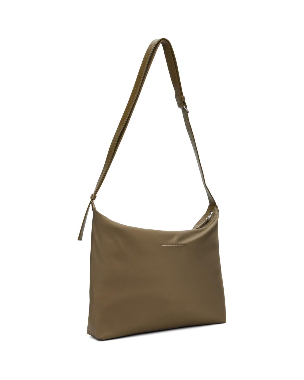 MM6 by Maison Margiela Brown Khaki Numeric Crossbody Bag