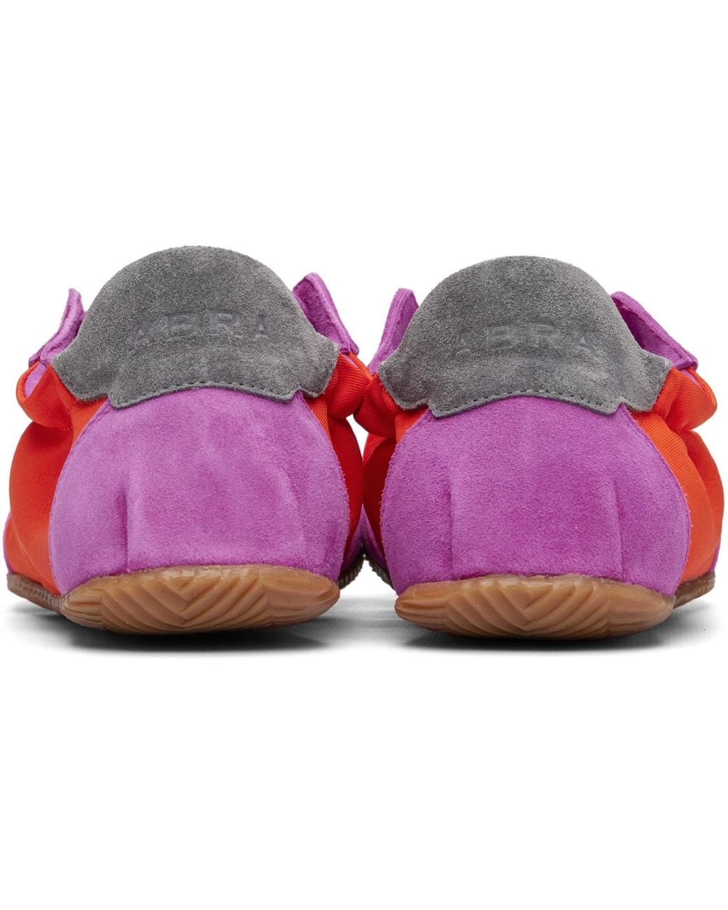 Abra Red Ballerina Sneakers