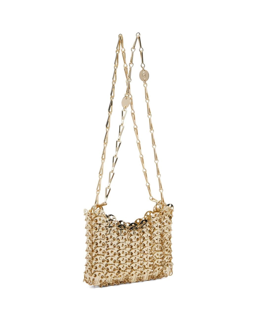 Rabanne Metallic Iconic Nano 1969 Bag