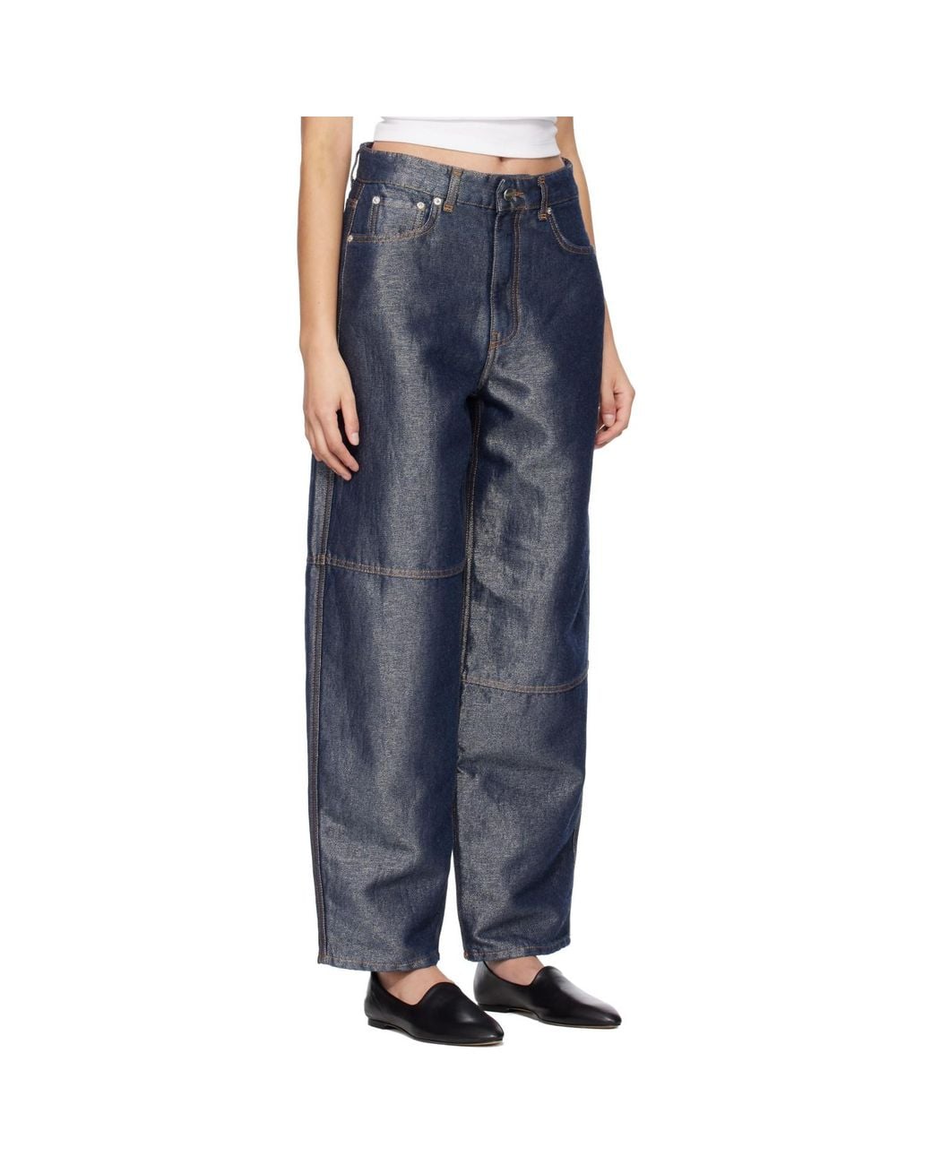Ganni Black Stary Jeans