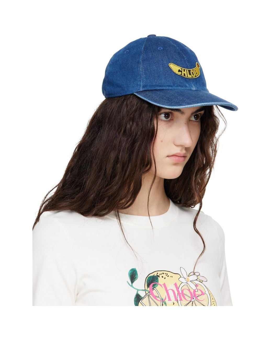 Chloé Blue 'The Chill' Denim Cap