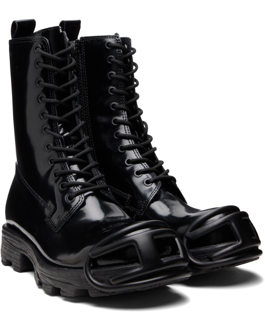 DIESEL D-Hammer Bt D Boots in Black for Men | Lyst