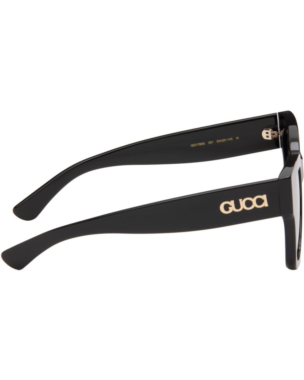 Gucci Gray Butterfly Frame Sunglasses