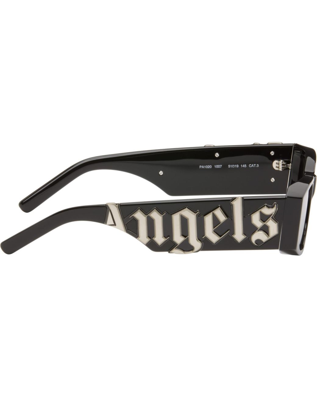 Palm Angels Gray Angel Sunglasses for men