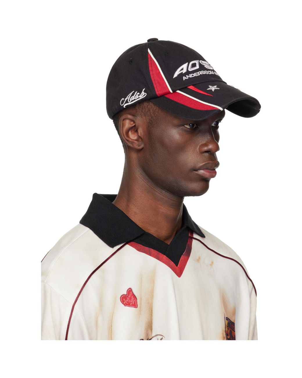 ANDERSSON BELL Black 26 Circuit Track Racing Cap for men