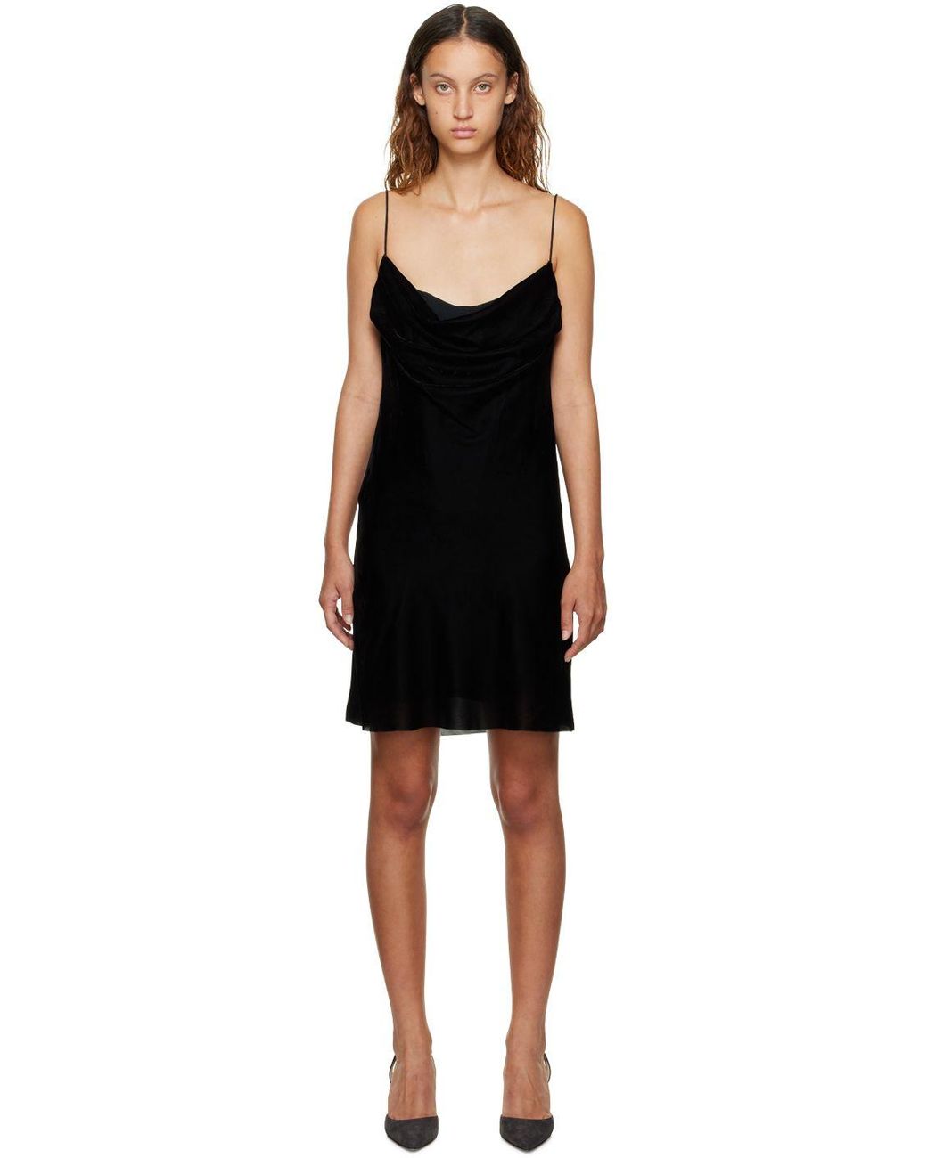 Dion Lee Synthetic Architrave Corset Minidress in Black | Lyst