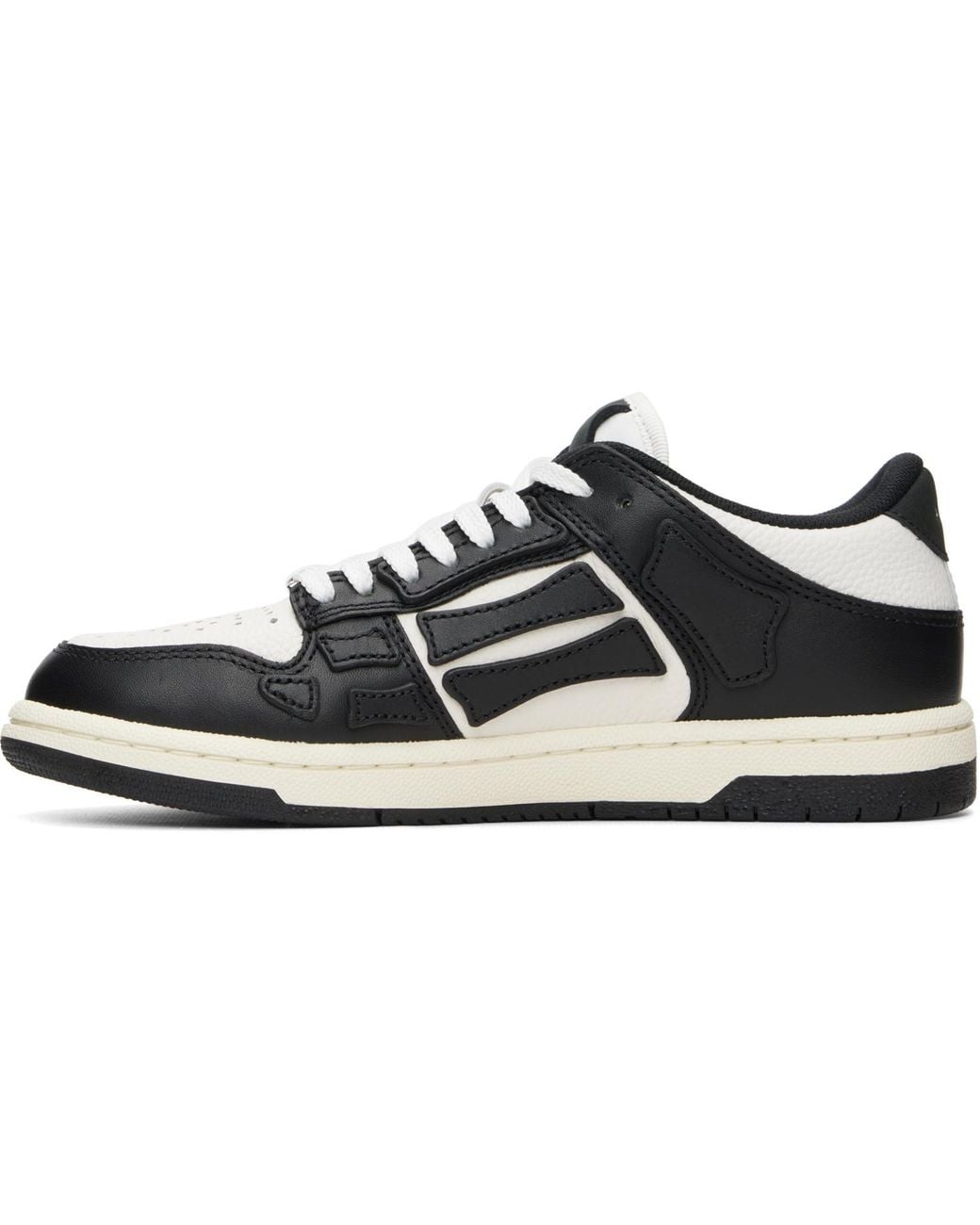Amiri Black Skel-Top Low Sneakers