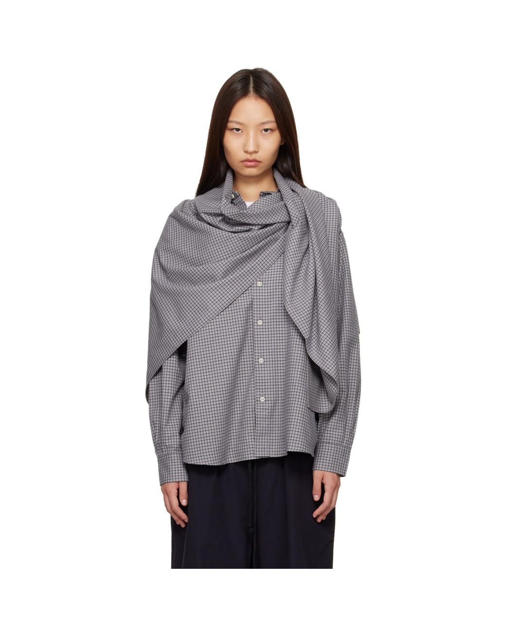 Baserange Gray Snell Scarf