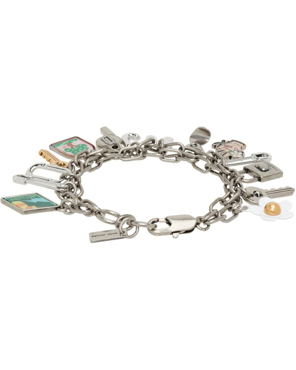 Marc Jacobs Metallic 'The Pop Americana' Charm Bracelet