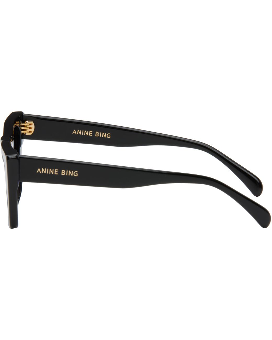 Anine Bing Paris Sunglasses in Black | Lyst UK