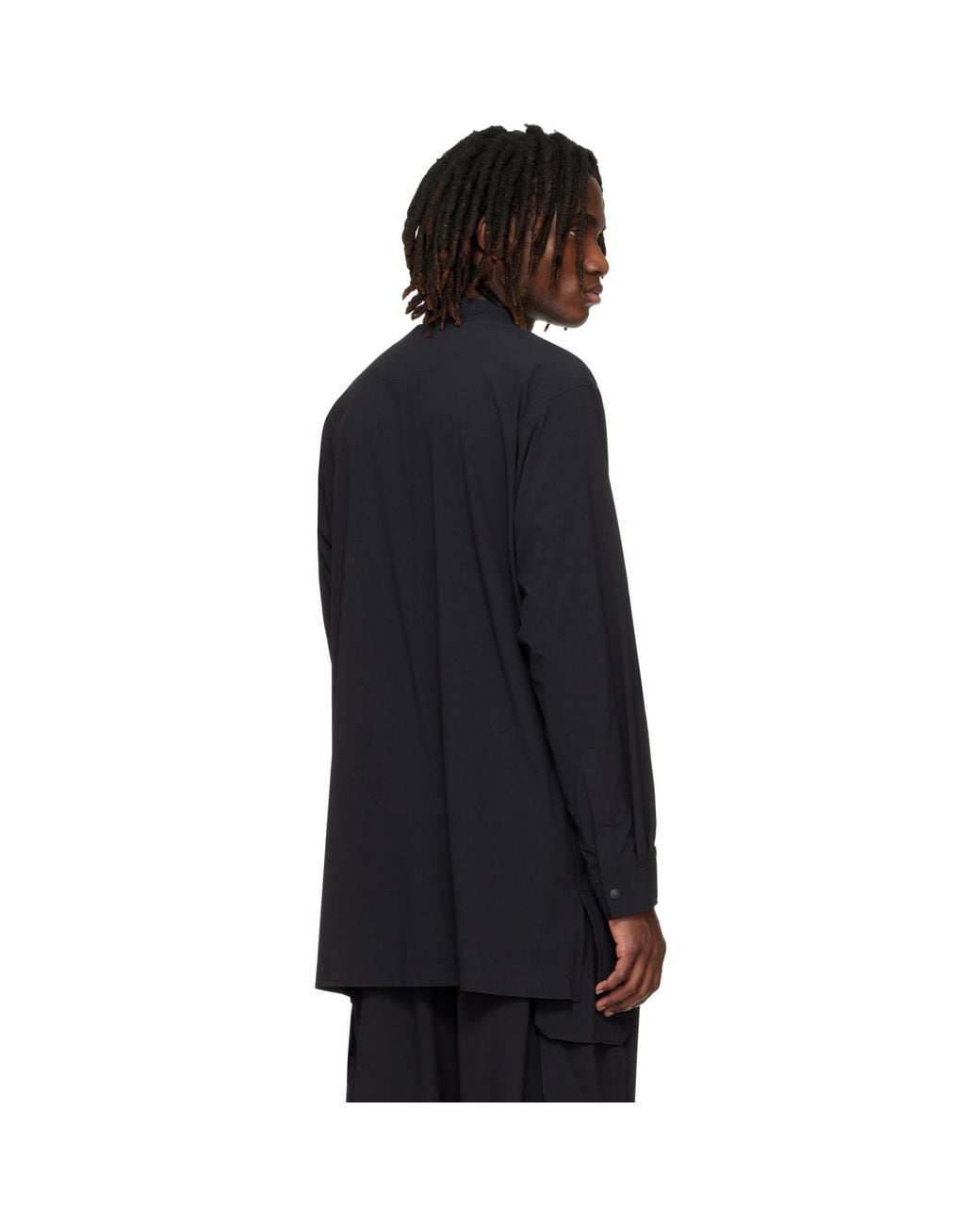 Y-3 Blue Ut Overshirt for men