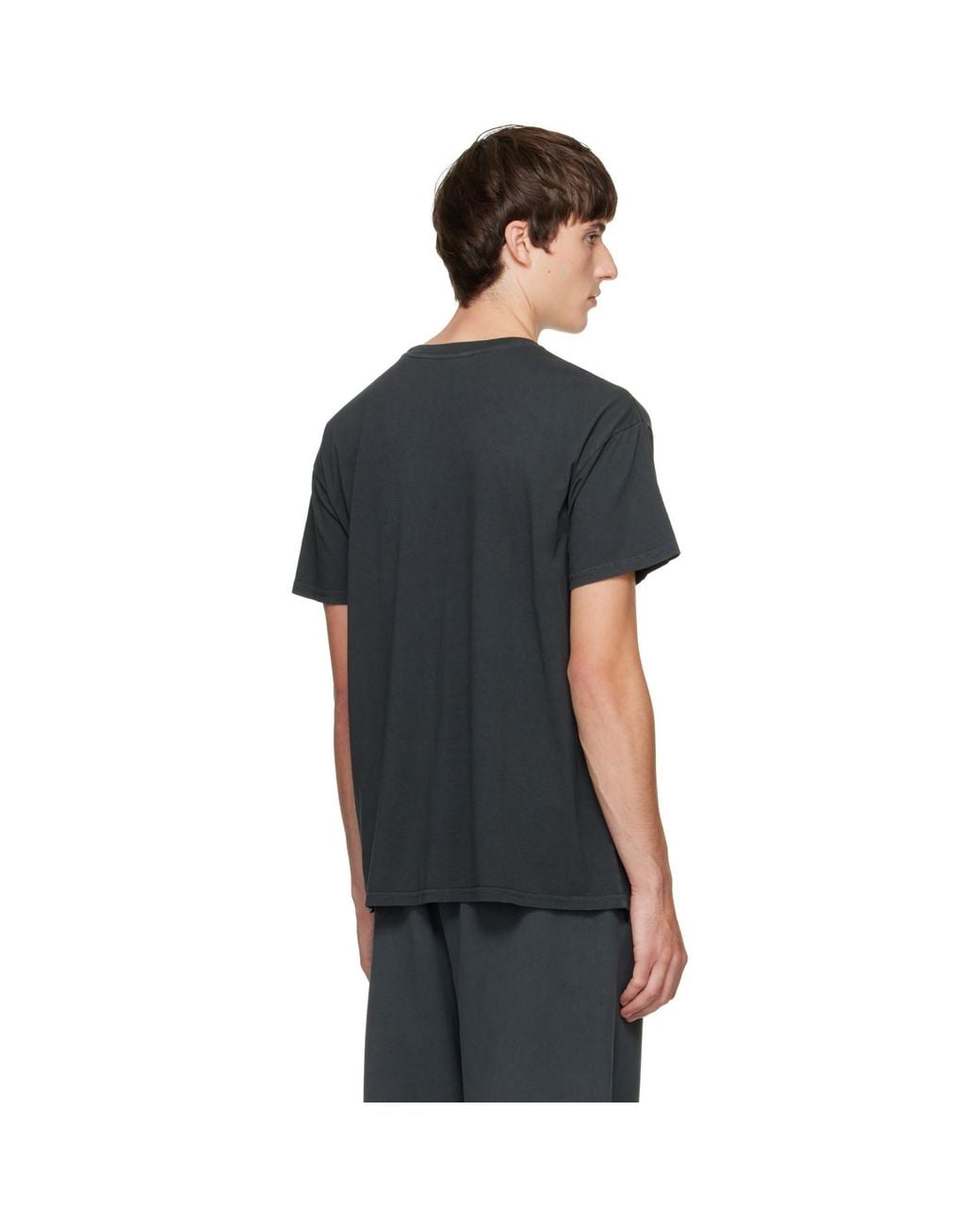 Willy Chavarria Black 'Chavarria Licensed Designs' Easy T-Shirt for men