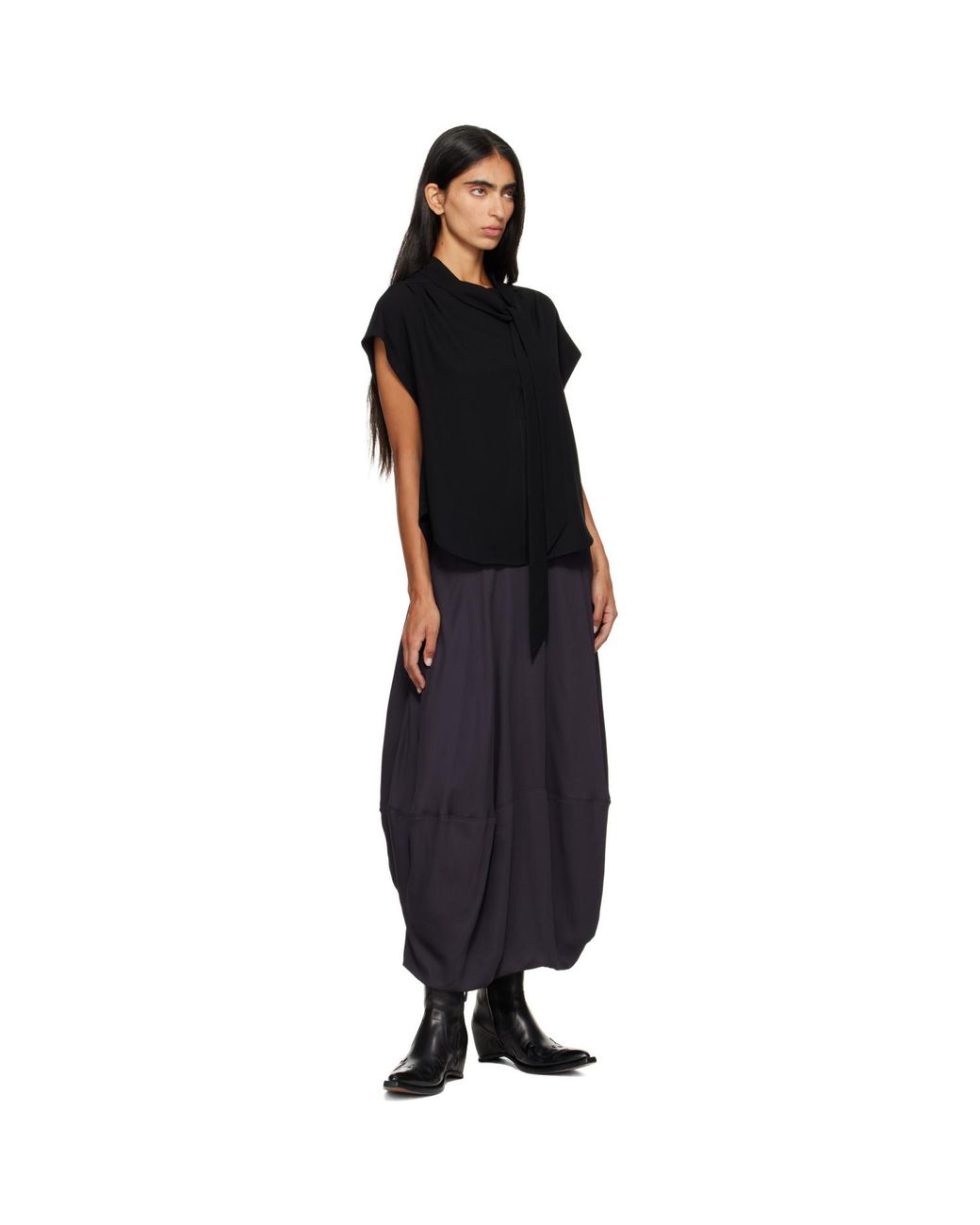 Isabel Marant Black Selene Blouse