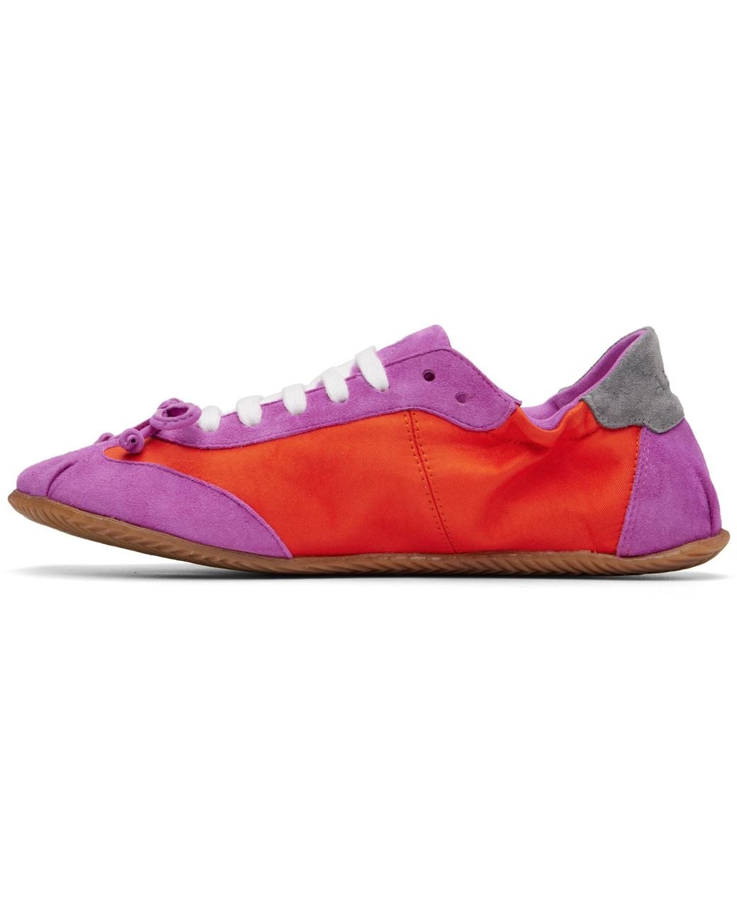 Abra Red Ballerina Sneakers