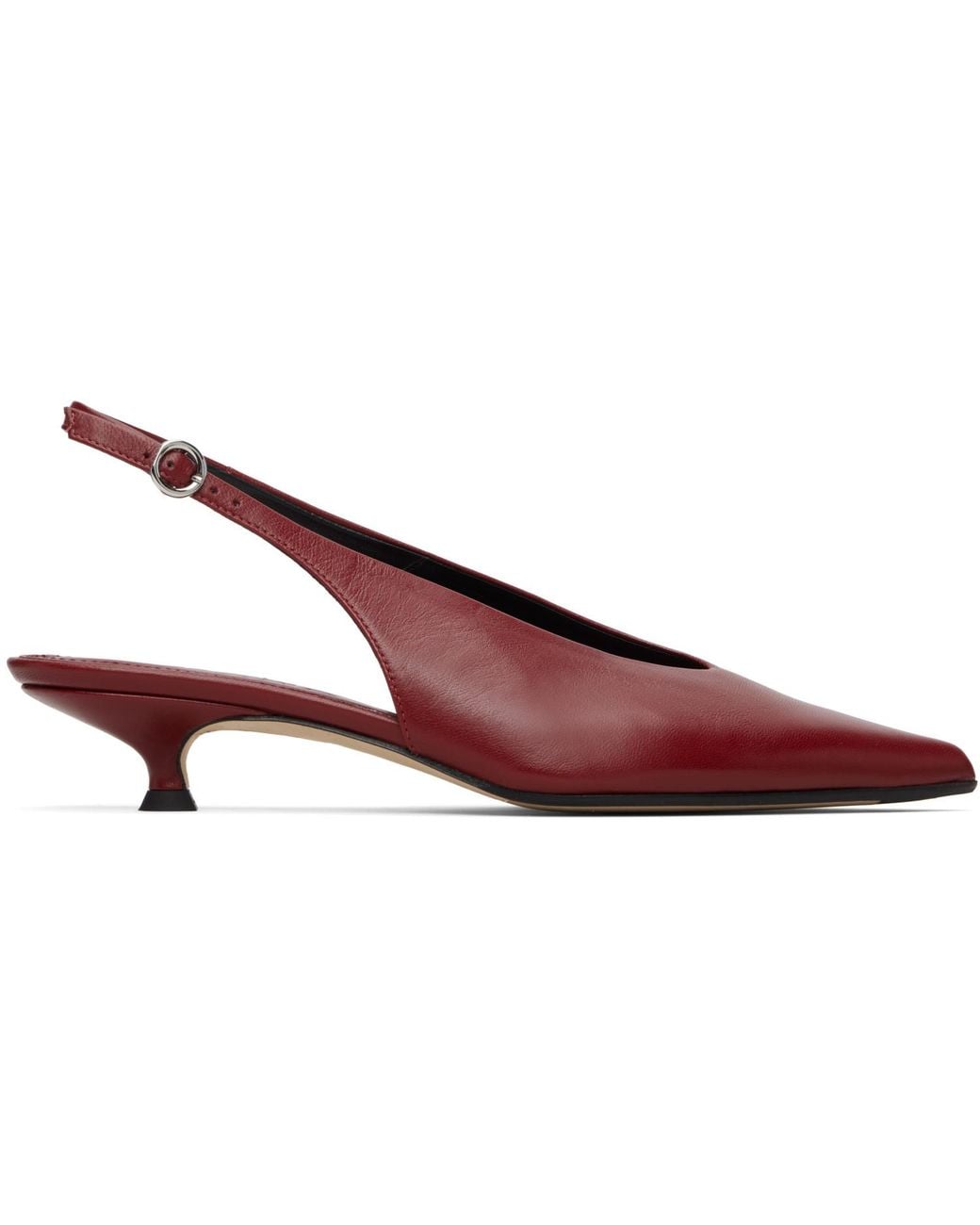 Aeyde Black Camila Heels