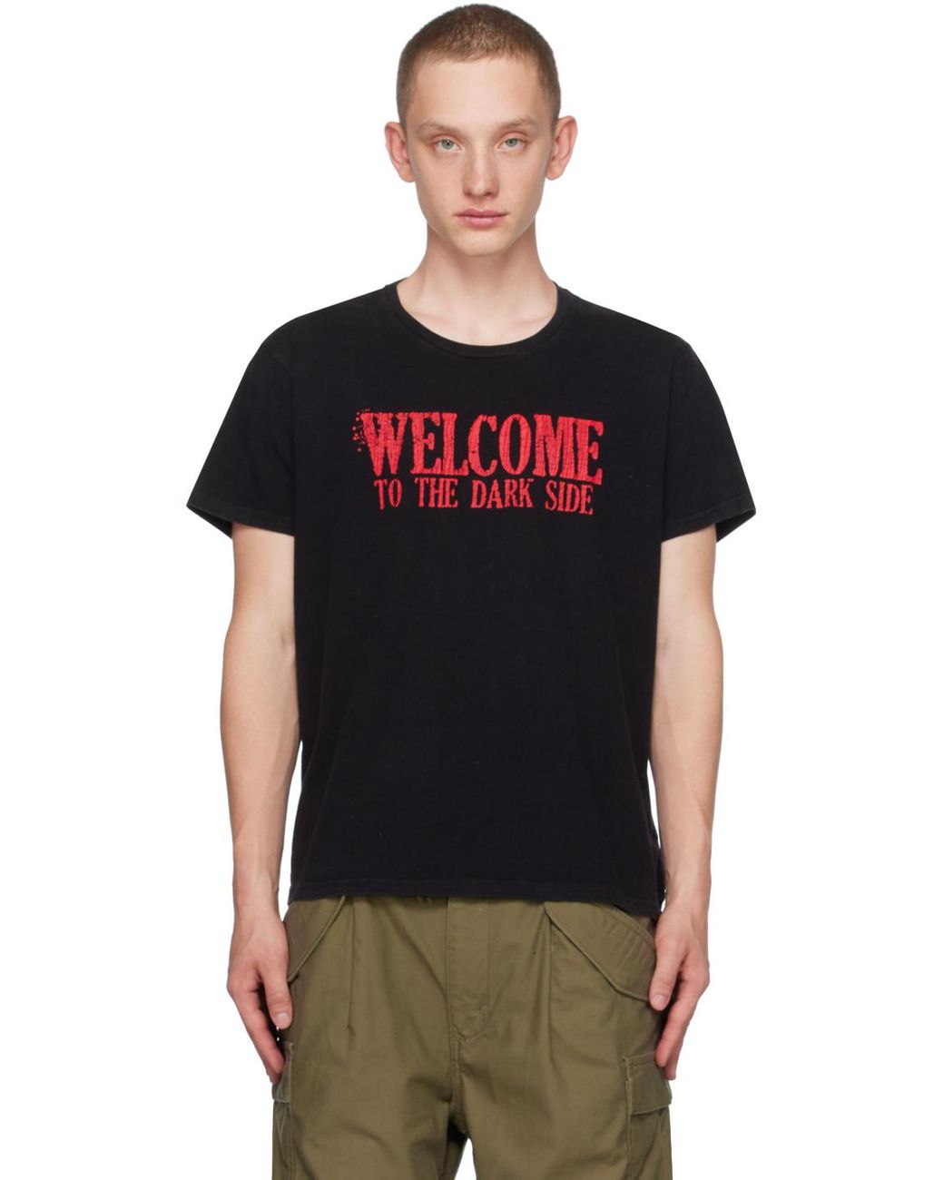 メンズ R13 Welcome To The Dark Side Tシャツ ブラック | Lyst