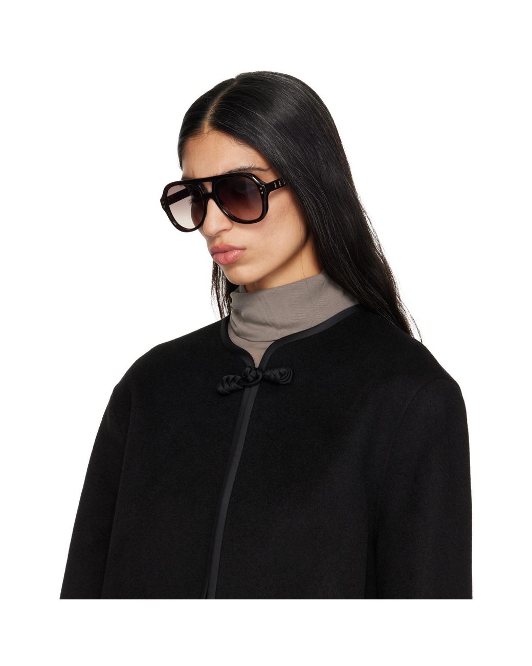 Fendi Brown Five Sisters' Sunglasses