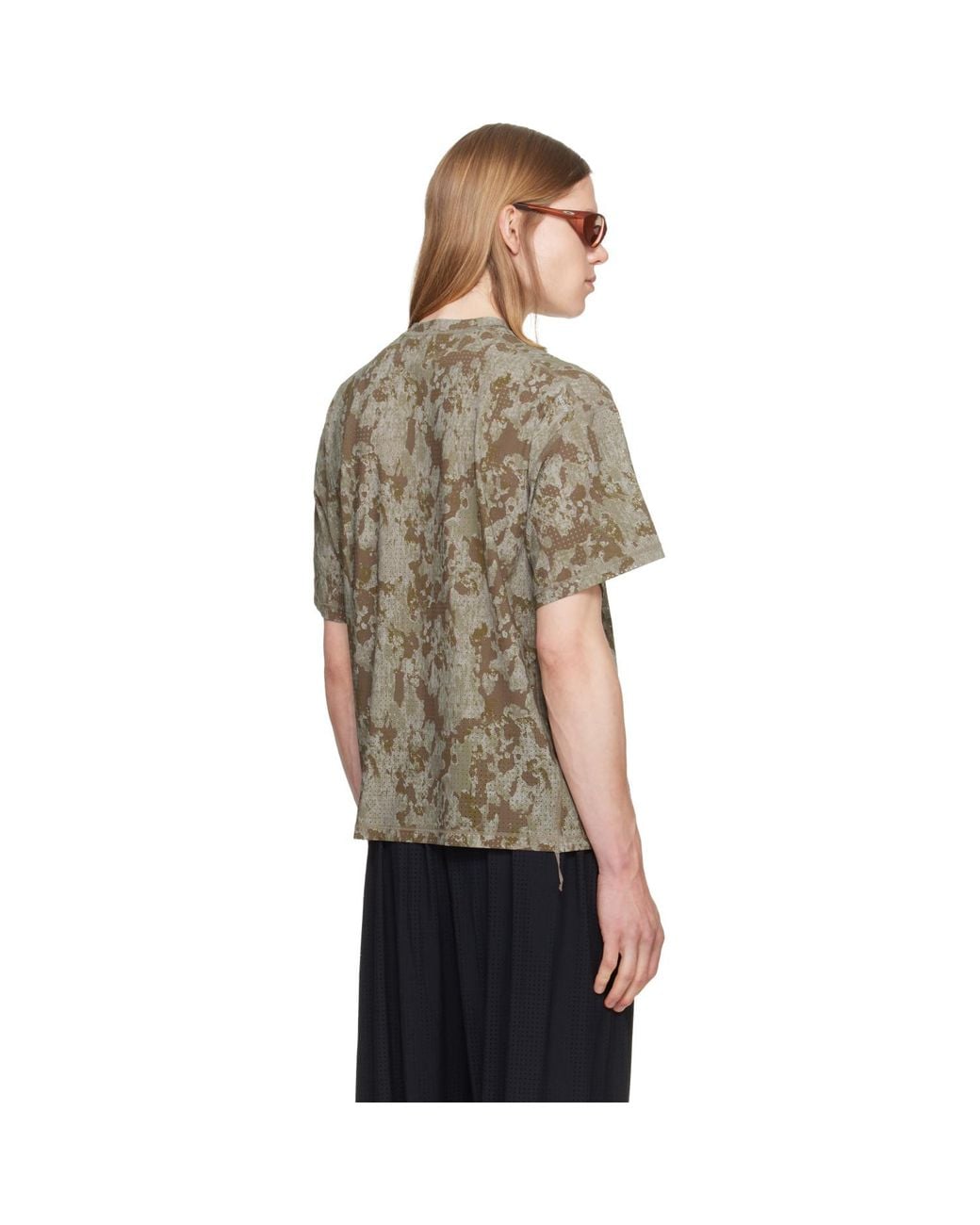 Satisfy Gray Khaki Space‑O T‑Shirt for men