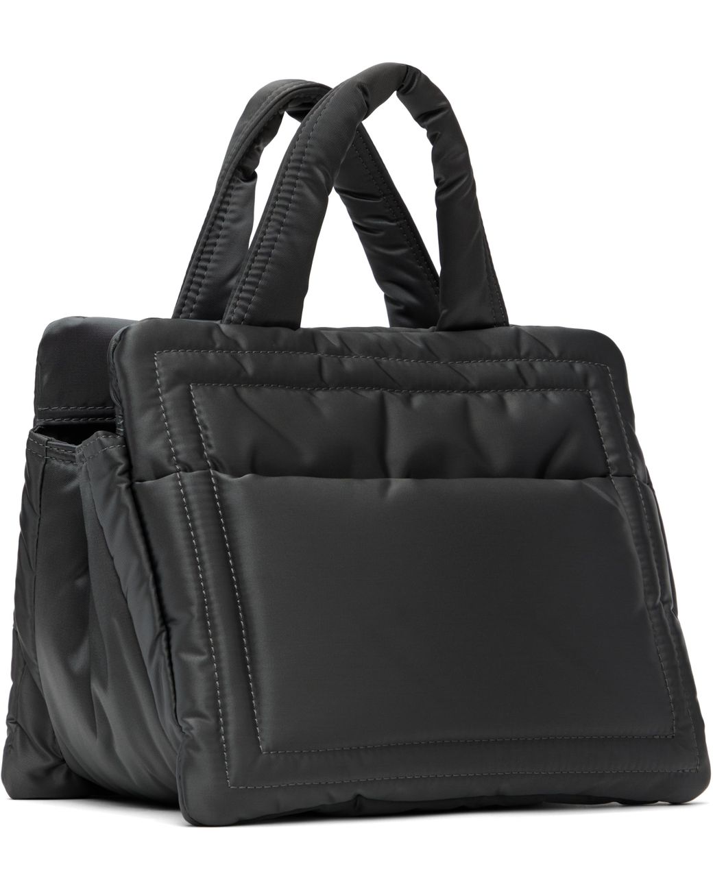 【Vivienne Westwood】Small Margaret ロゴ パデッドバッグ Margaret Small Bag in BLACK | Vivienne Westwood®