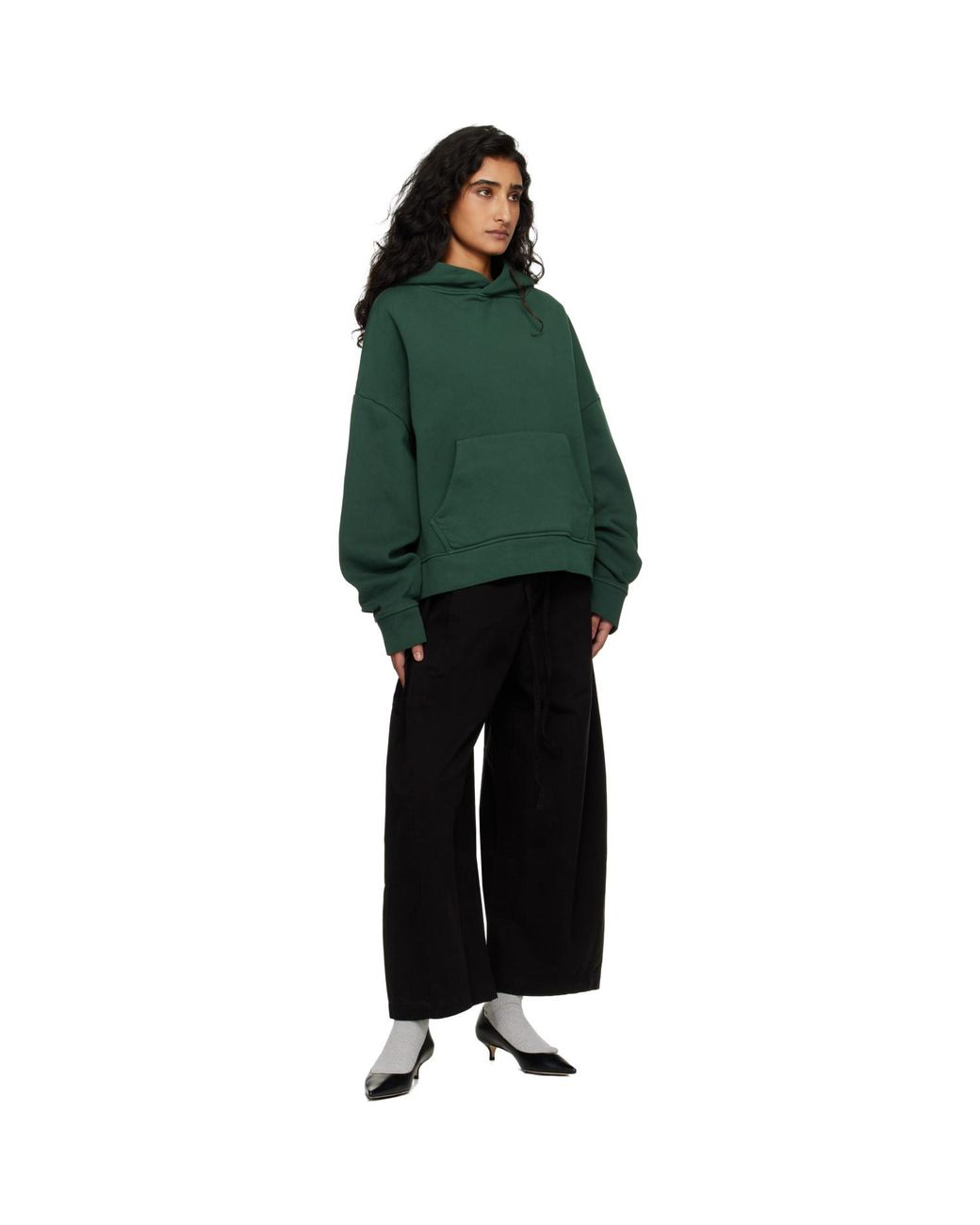Entire studios Green Heavy Hoodie