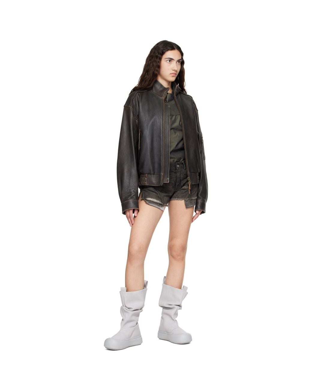 Yume Yume Gray Ssense Exclusive Low Fisherman Boots