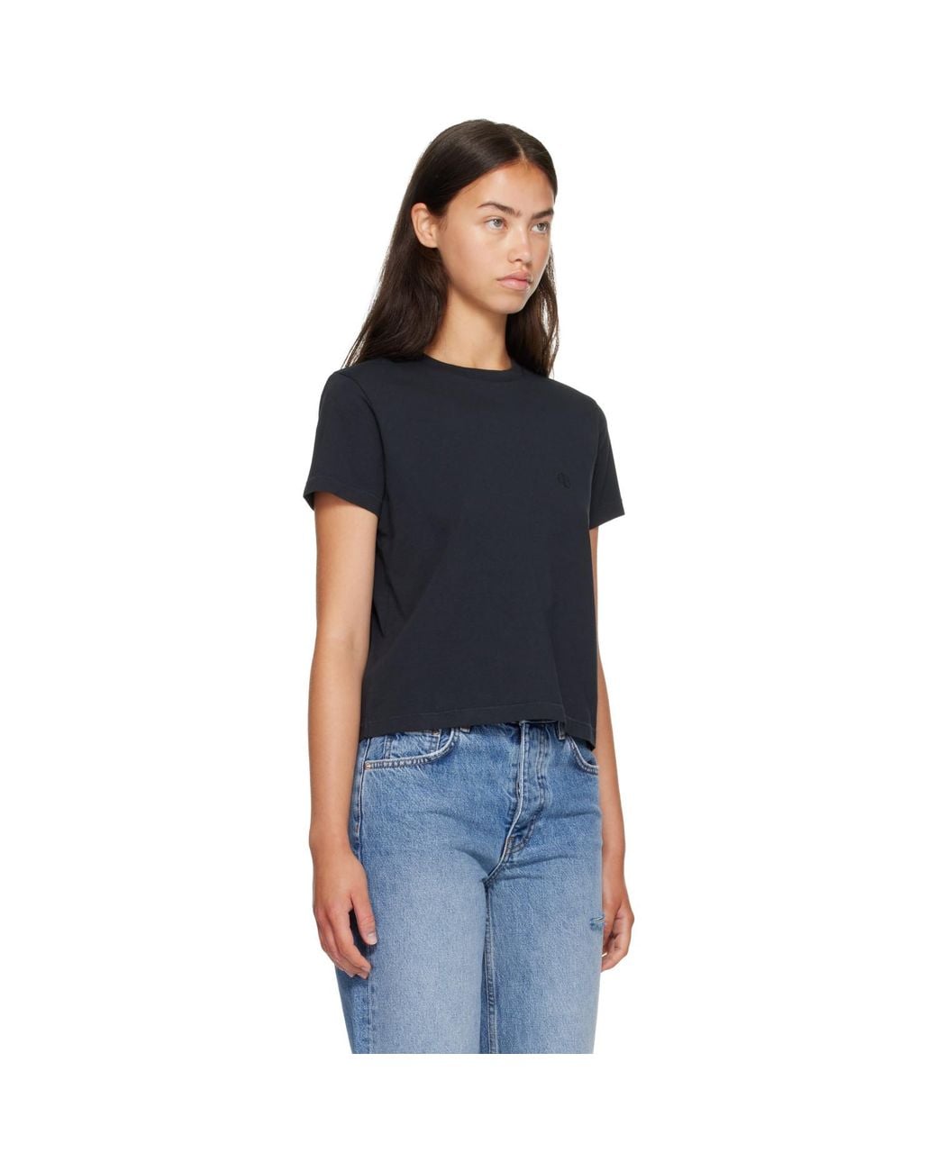 Anine Bing Blue Shelley T-Shirt