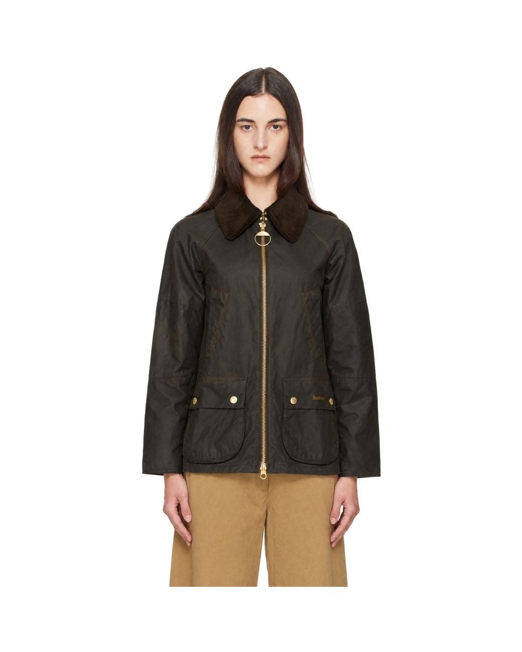 Barbour Black Allerston Wax Jacket