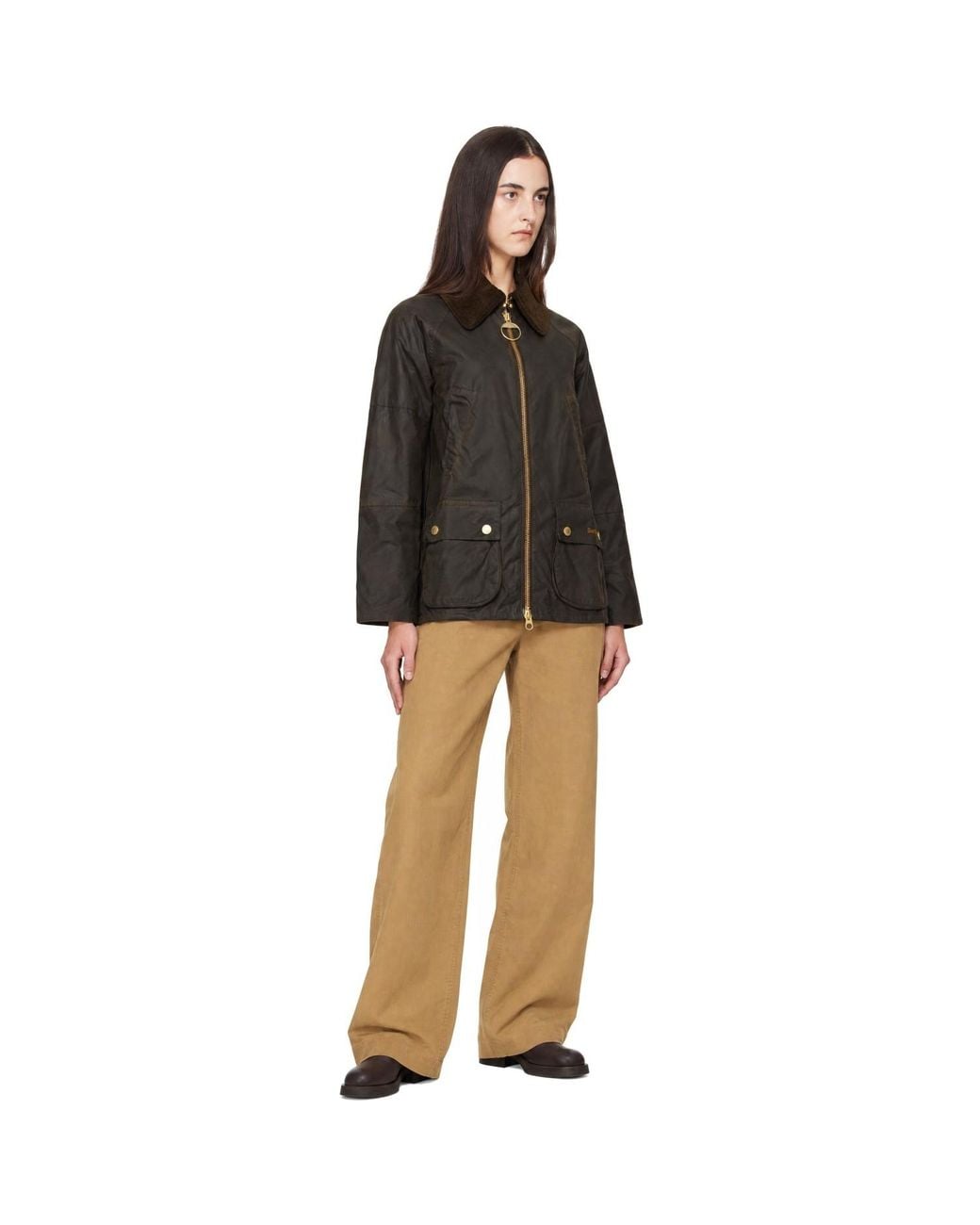 Barbour Black Allerston Wax Jacket