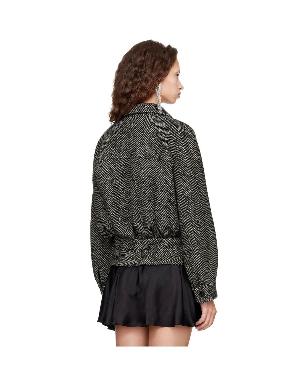 Isabel Marant Black Elvane Wool Jacket