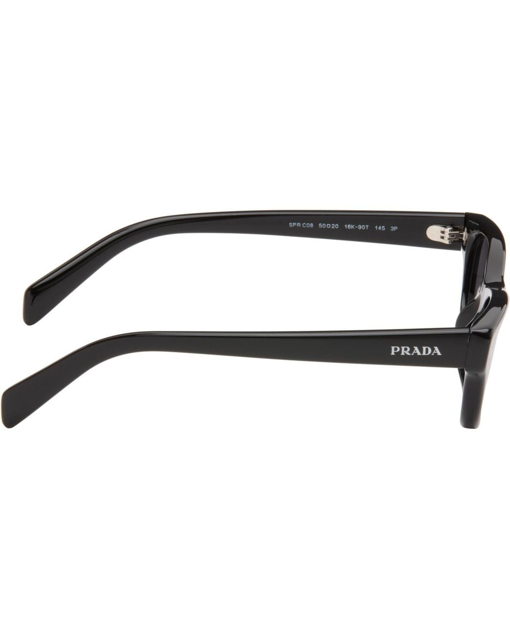 Prada Gray Pr C08S Sunglasses