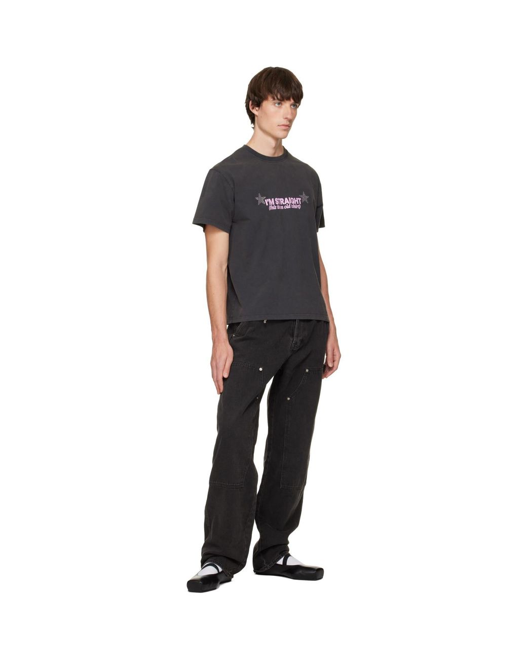 Carne Bollente Black Vintage Lover T-Shirt for men