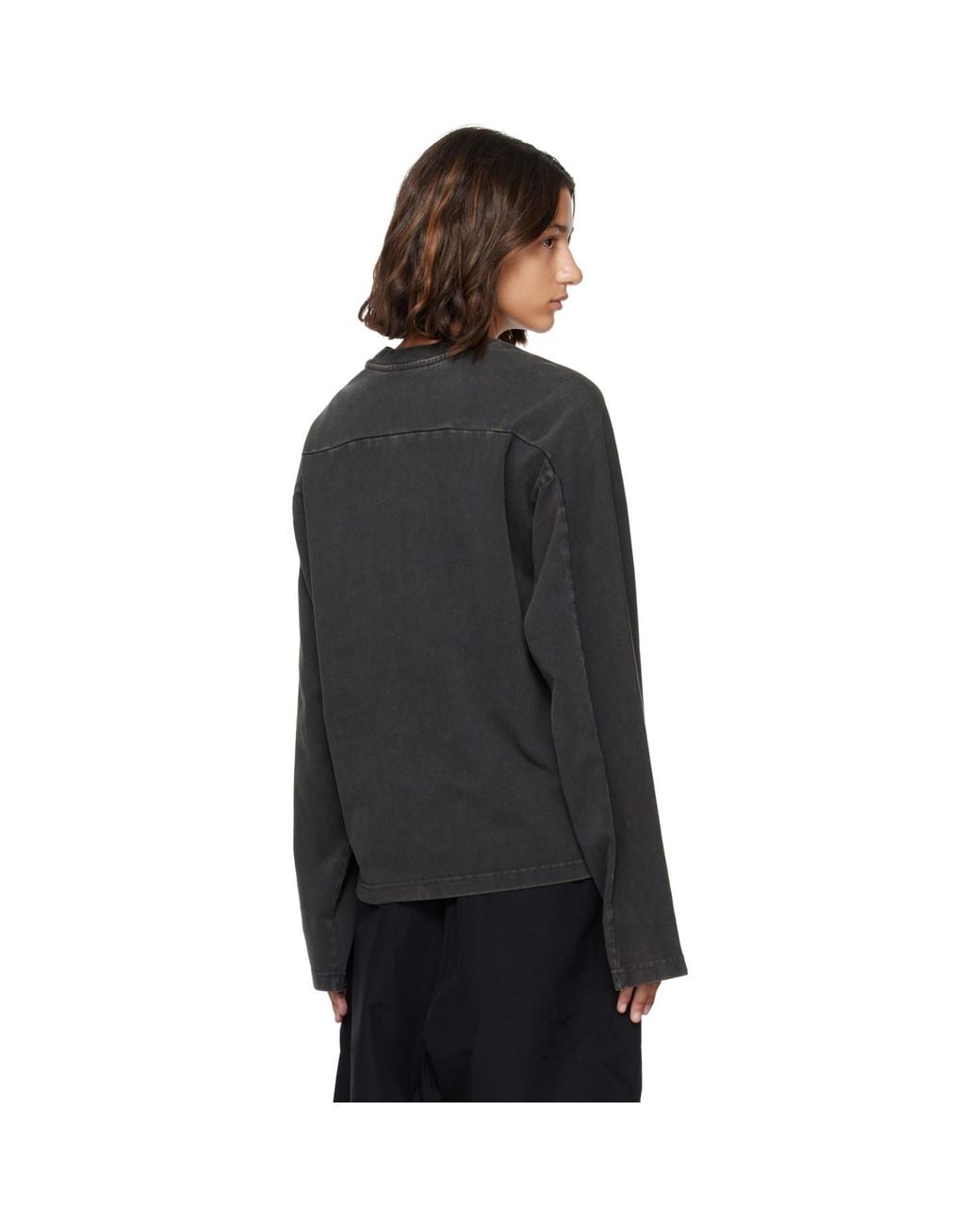 Entire studios Black Heavy Long Sleeve T-Shirt