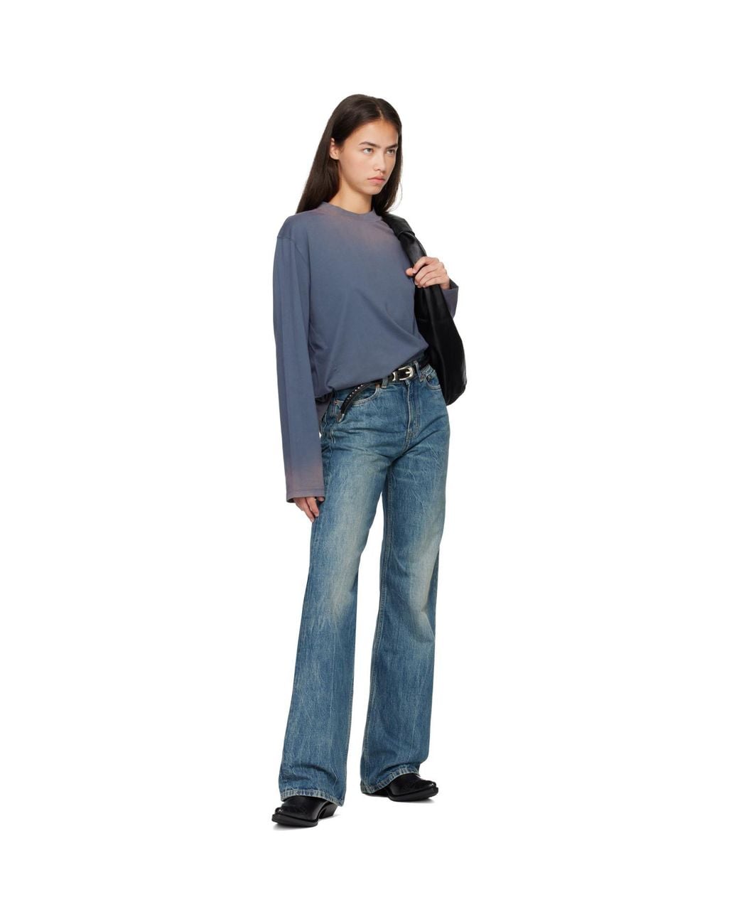Our Legacy Blue Big Longsleeve T-Shirt